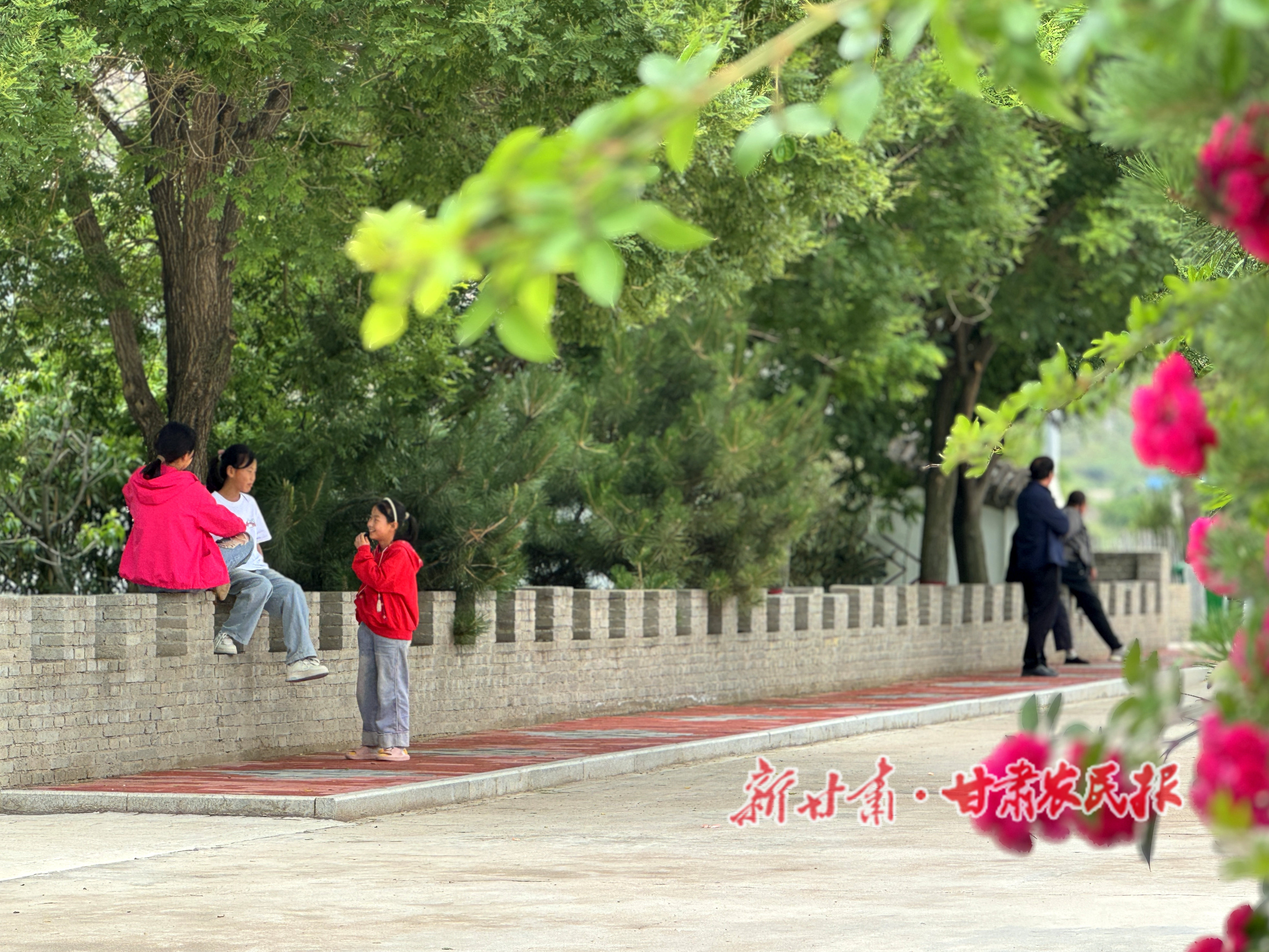 人居环境和谐舒适的天河村